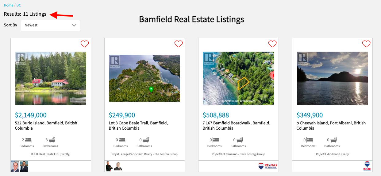 realtor.ca real estate listings